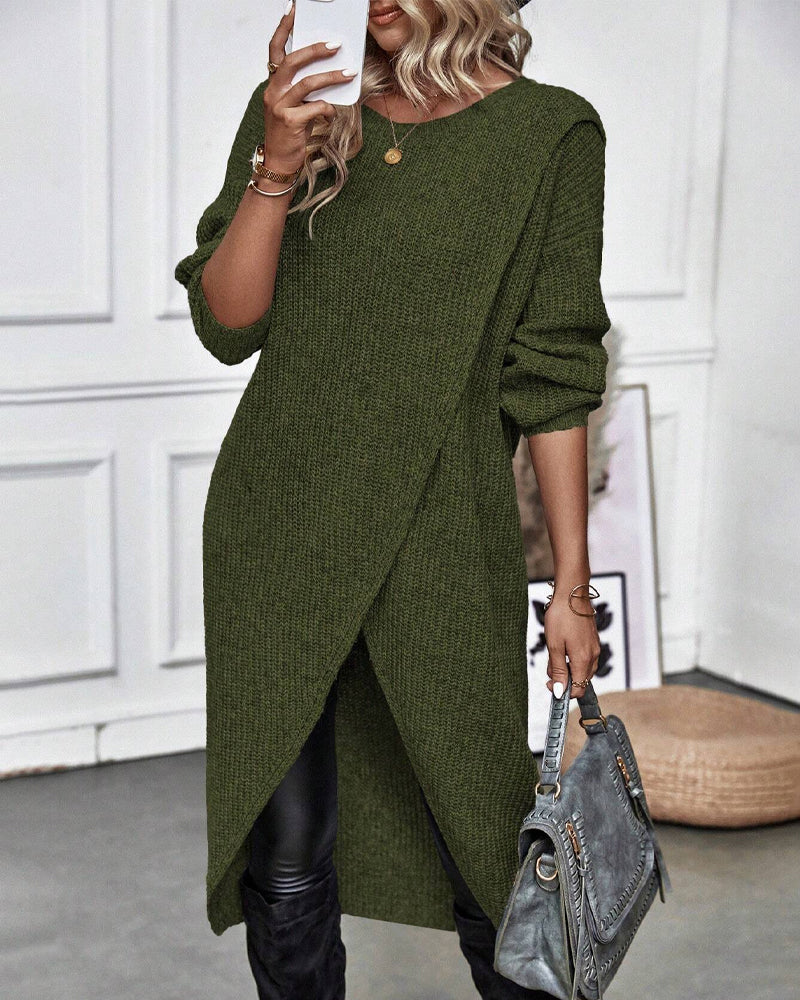 KIRSTY | ELEGANT STYLISH SWEATER DRESS