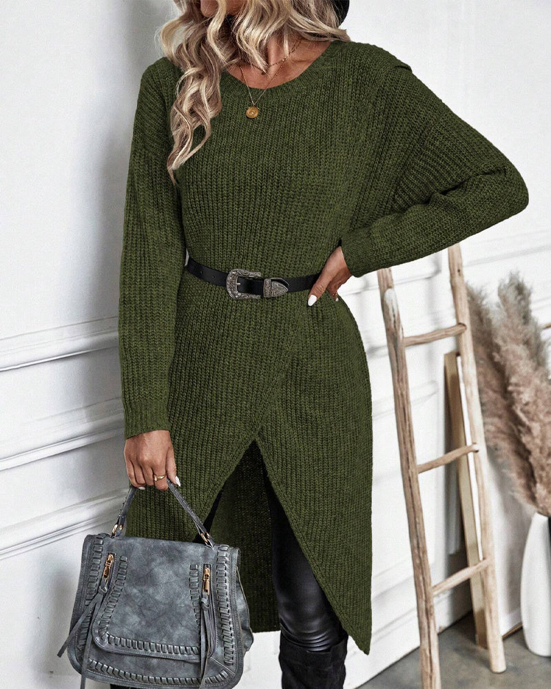 KIRSTY | ELEGANT STYLISH SWEATER DRESS