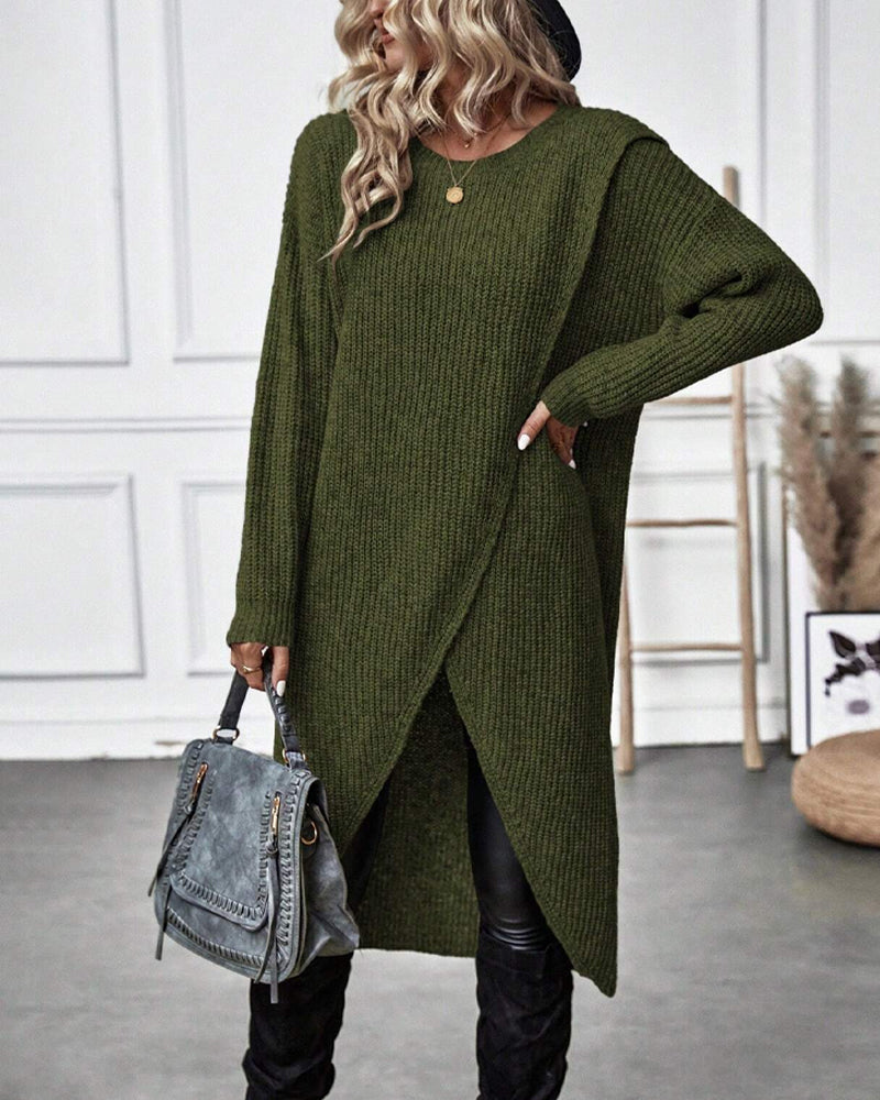 KIRSTY | ELEGANT STYLISH SWEATER DRESS