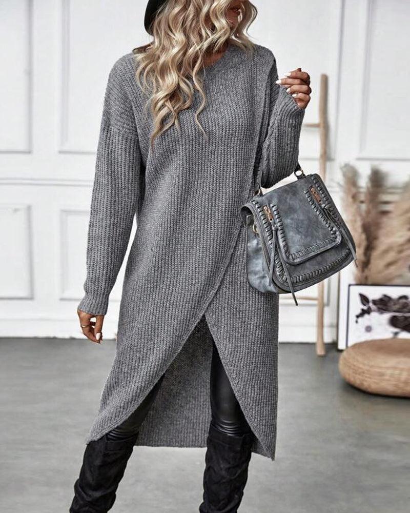 KIRSTY | ELEGANT STYLISH SWEATER DRESS