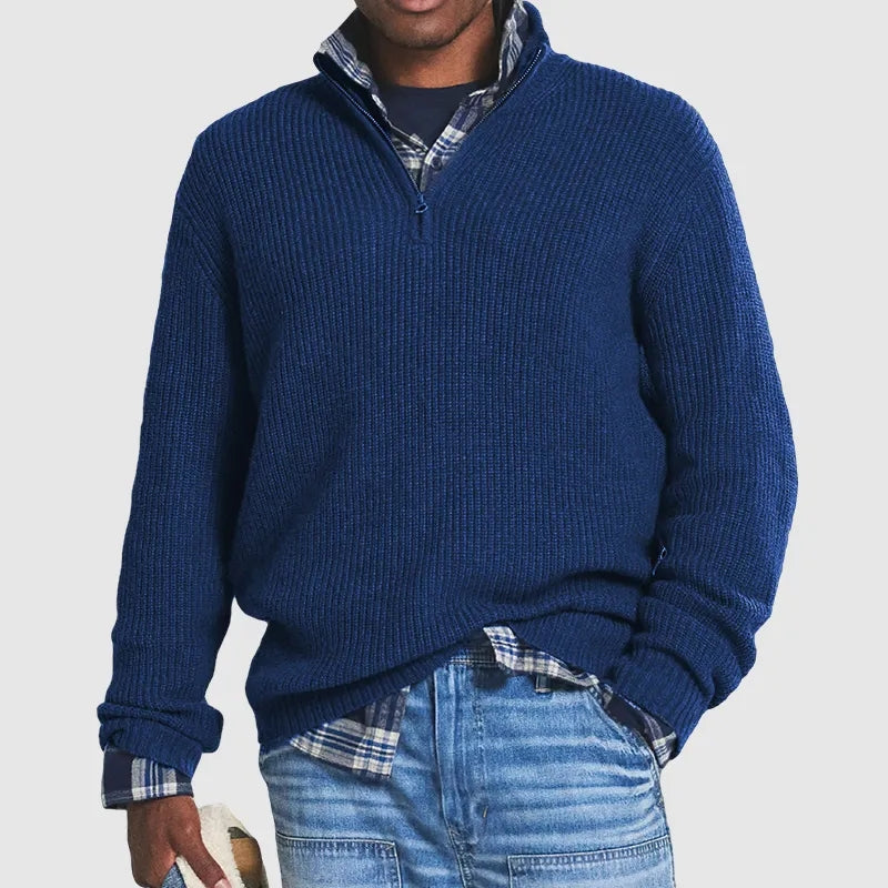 GEORGE | MEN’S CLASSIC LONG-SLEEVE KNIT SWEATER