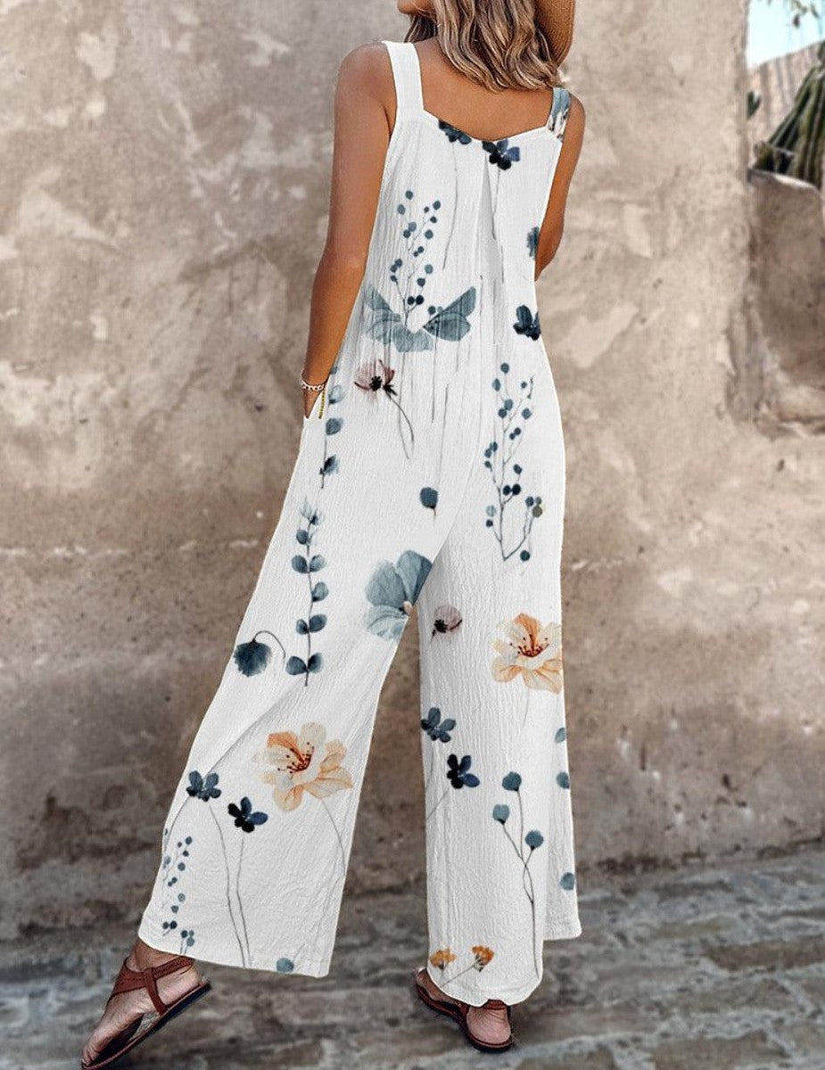 DILARA - RELAXED-FIT SLEEVELESS JUMPSUIT