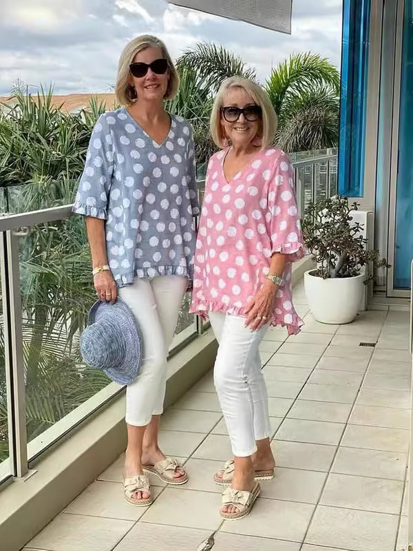 VIVIANA – VINTAGE-INSPIRED TOP