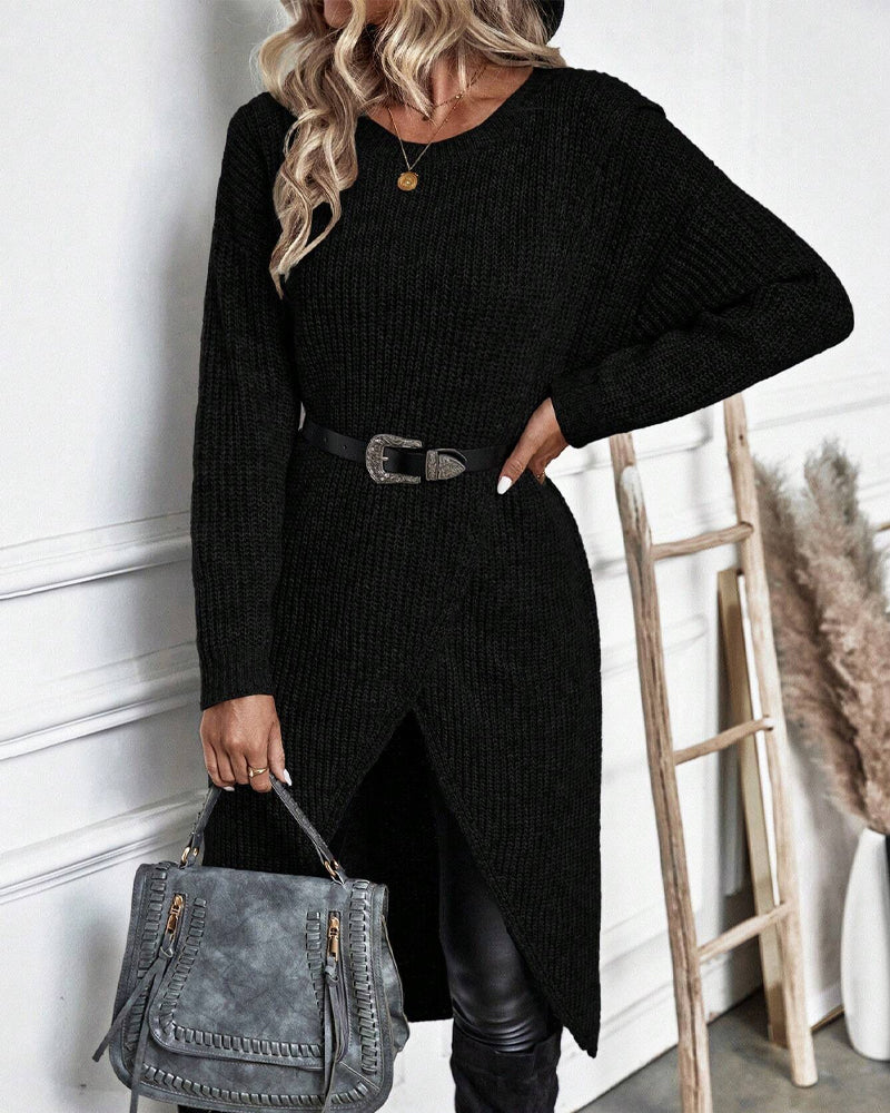 KIRSTY | ELEGANT STYLISH SWEATER DRESS
