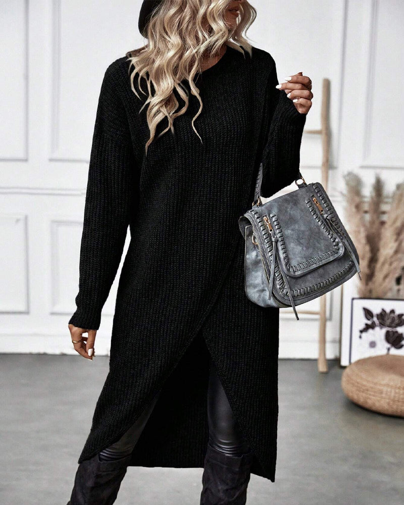 KIRSTY | ELEGANT STYLISH SWEATER DRESS