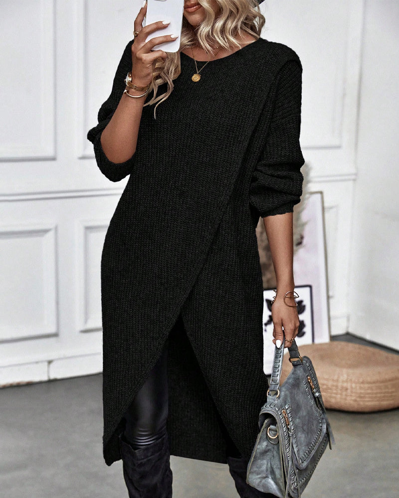 KIRSTY | ELEGANT STYLISH SWEATER DRESS