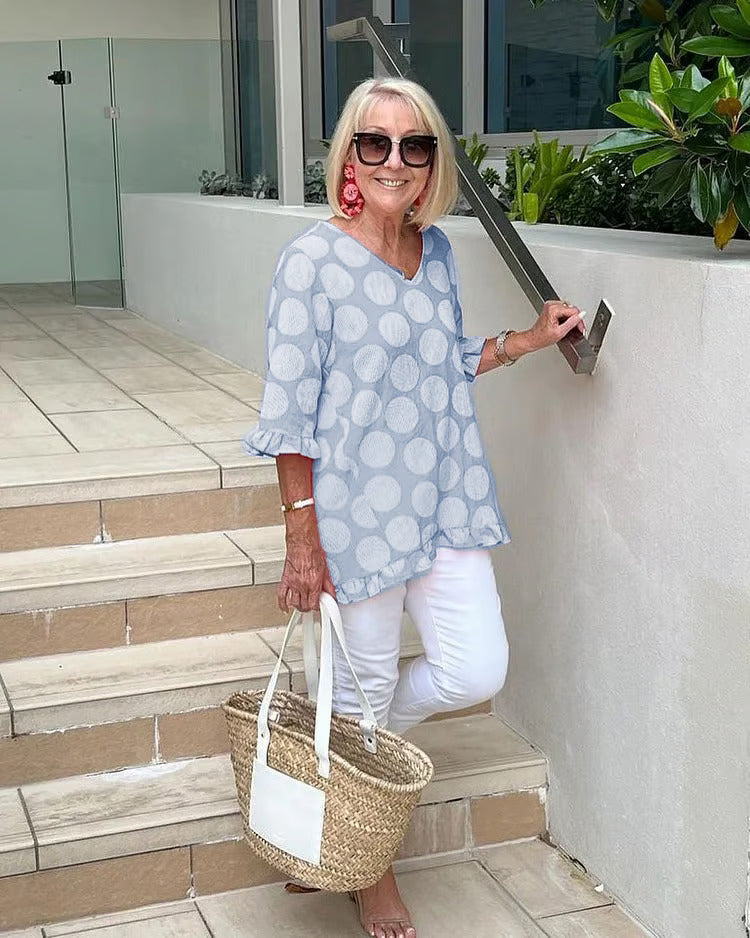 VIVIANA – VINTAGE-INSPIRED TOP