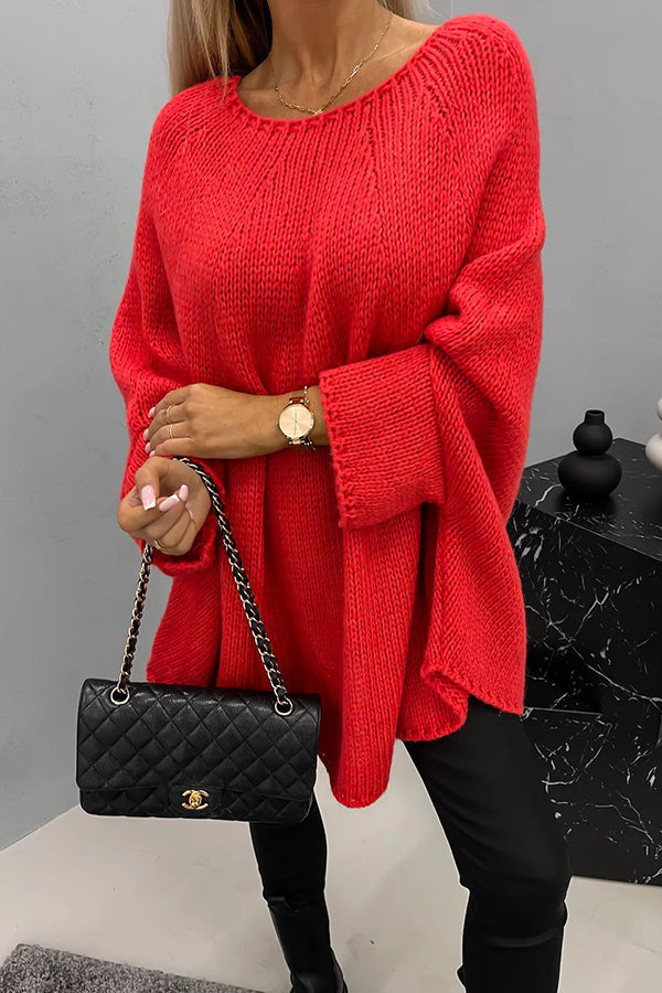 MANON | ELEGANT RELAXED-FIT KNITTED JUMPER