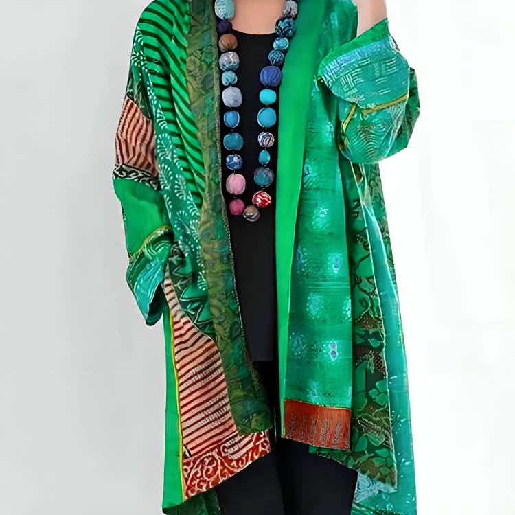 MINA | ELEGANT RELAXED-FIT KNIT CARDIGAN