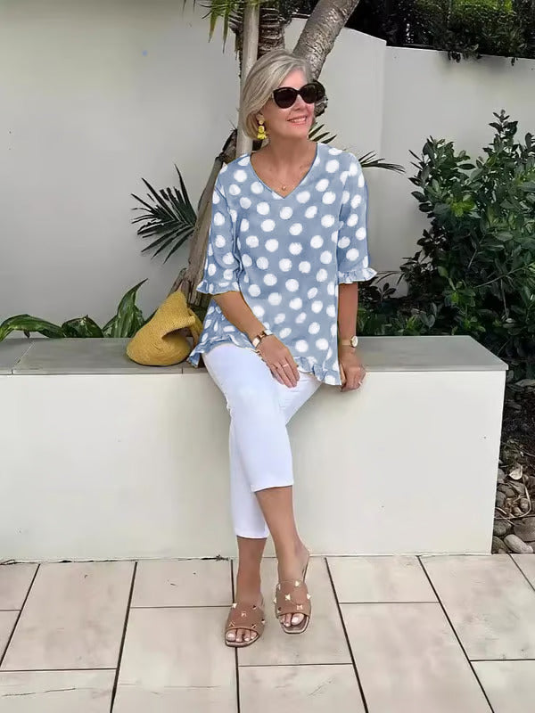 VIVIANA – VINTAGE-INSPIRED TOP