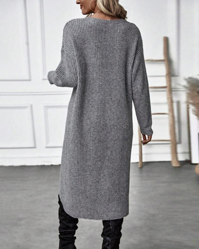 KIRSTY | ELEGANT STYLISH SWEATER DRESS