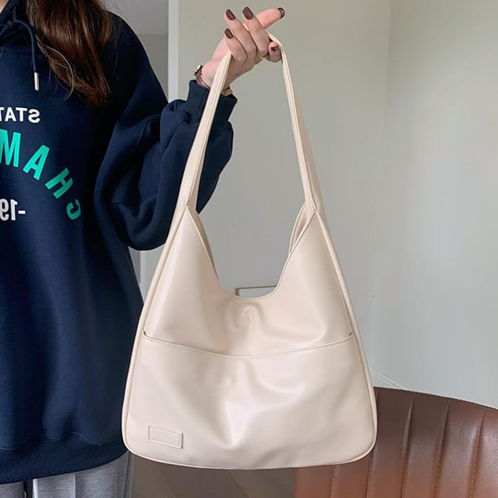 Ivy Minimalist Slouch Shoulder Bag
