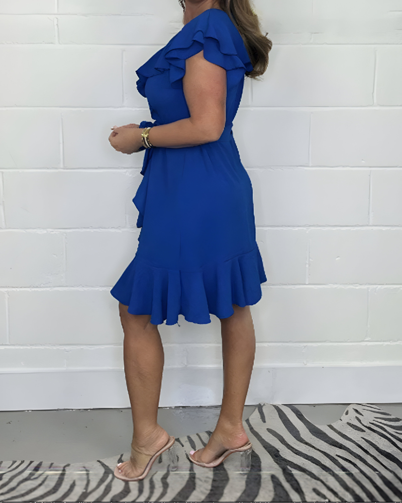 MEADOW - ELEGANT TUMMY-COVERING DRESS