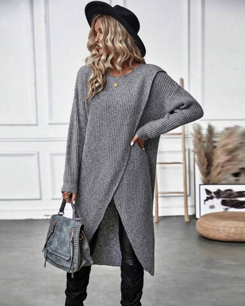 KIRSTY | ELEGANT STYLISH SWEATER DRESS