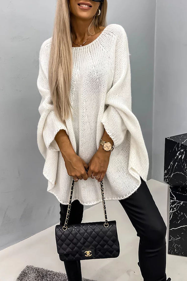 MANON | ELEGANT RELAXED-FIT KNITTED JUMPER