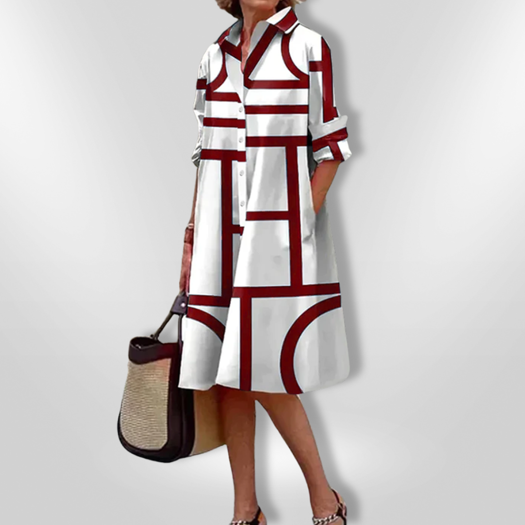 CARA – MODERN MIDIDRESS WITH TUMMY COVERAGE
