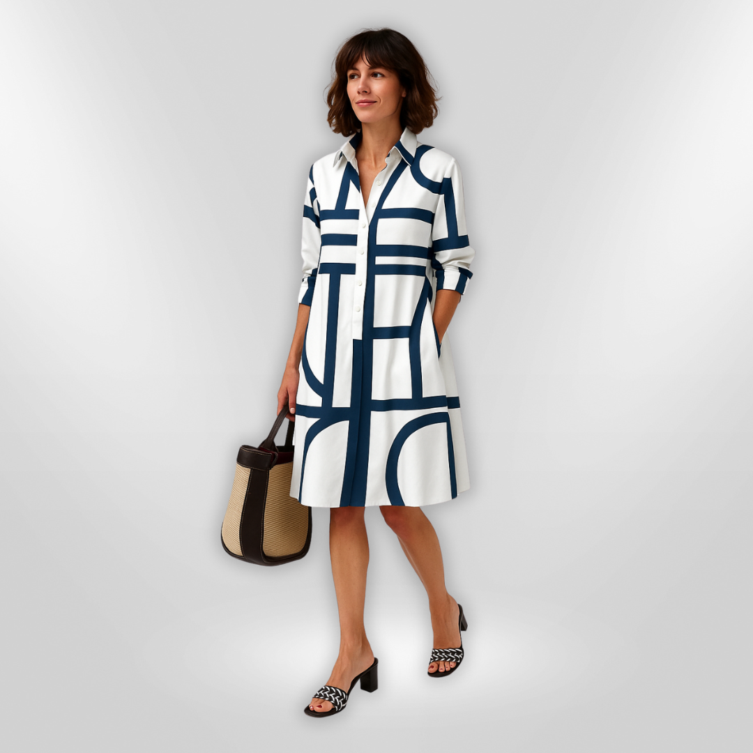 CARA – MODERN MIDIDRESS WITH TUMMY COVERAGE