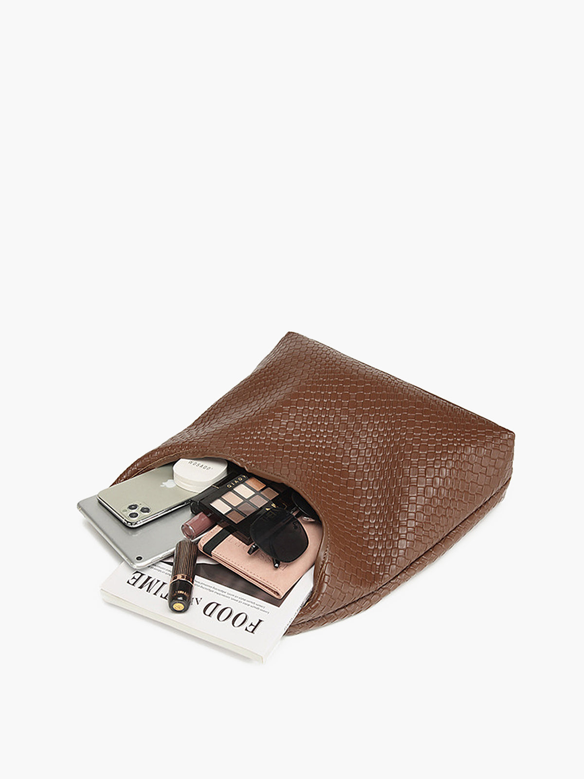 Ivy Large Capacity Woven Shoulder Bag