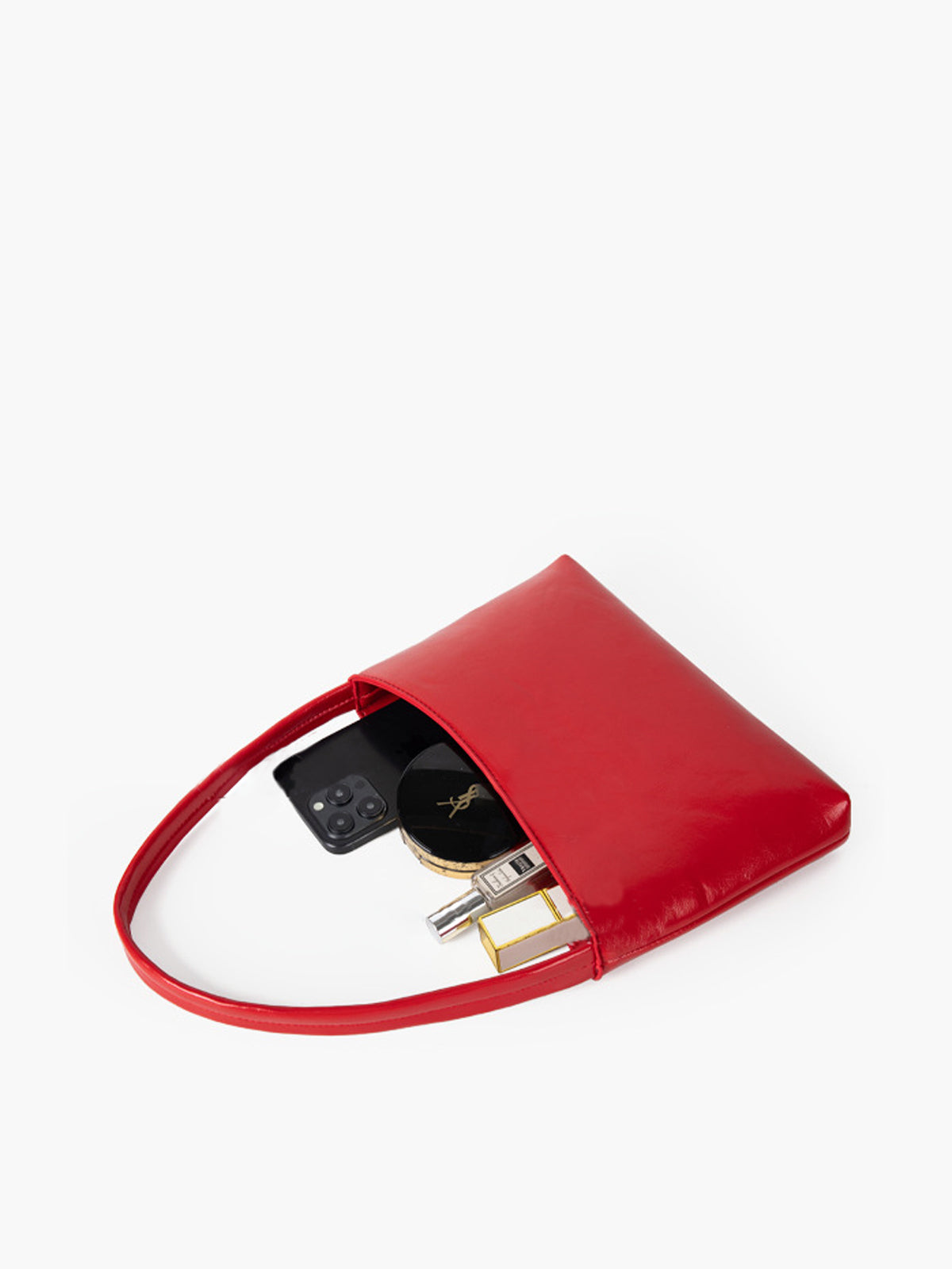 Ivy Minimalist Short-Handle Shoulder Bag