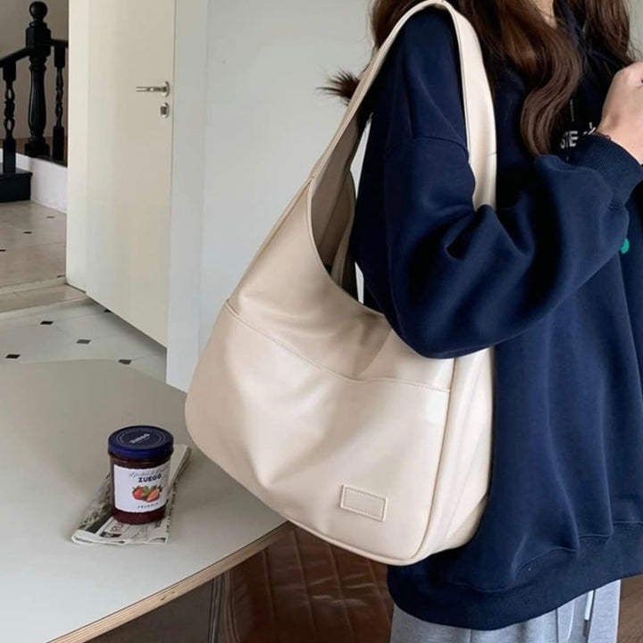 Ivy Minimalist Slouch Shoulder Bag