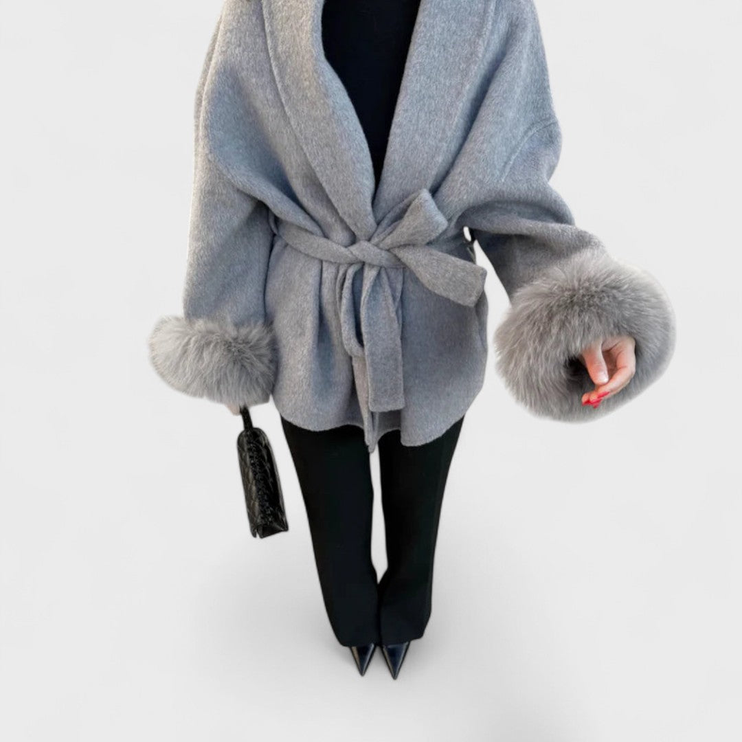 VERENA | ELEGANT WARM COAT WITH TUMMY COVERAGE