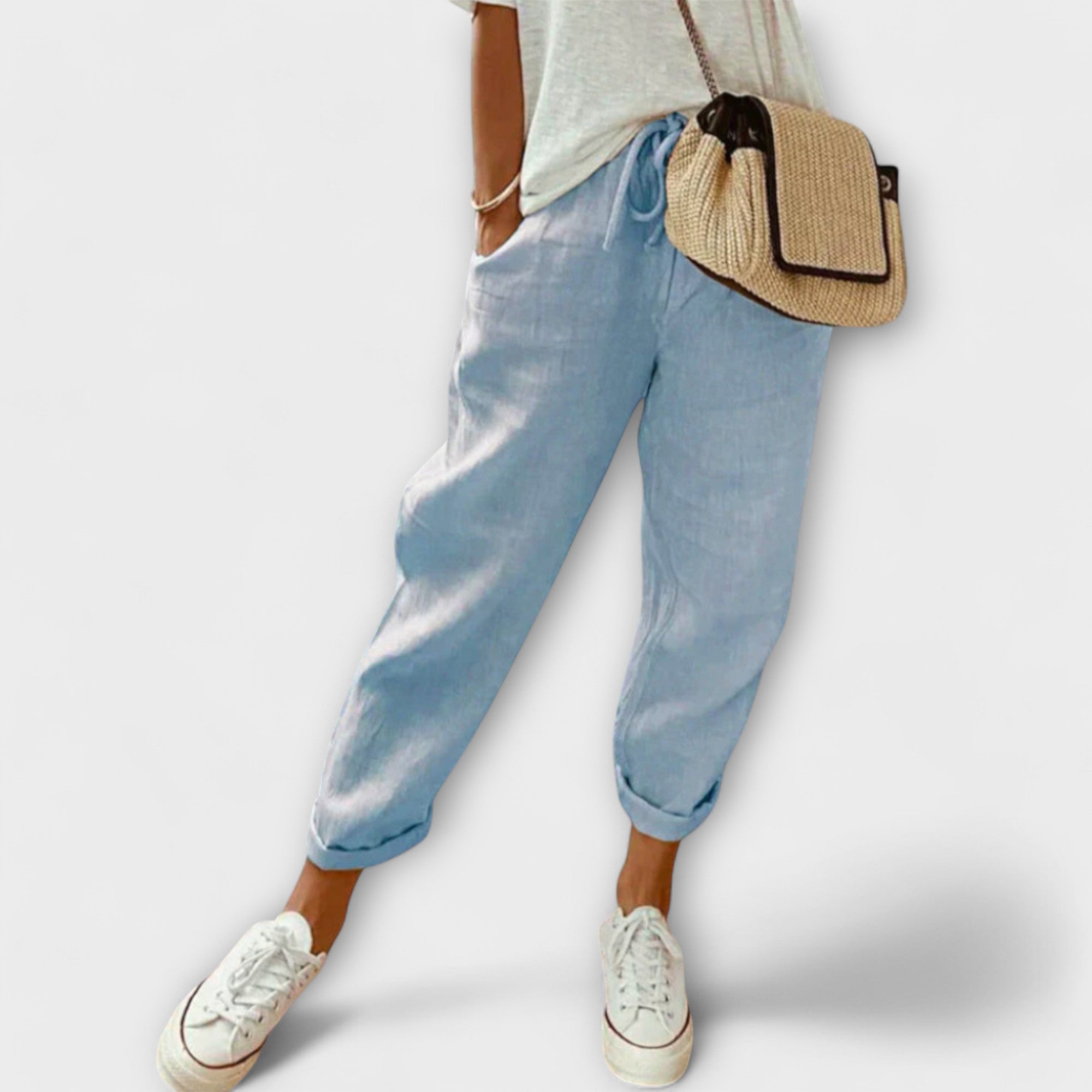 DANERA - STYLISH LINEN PANTS