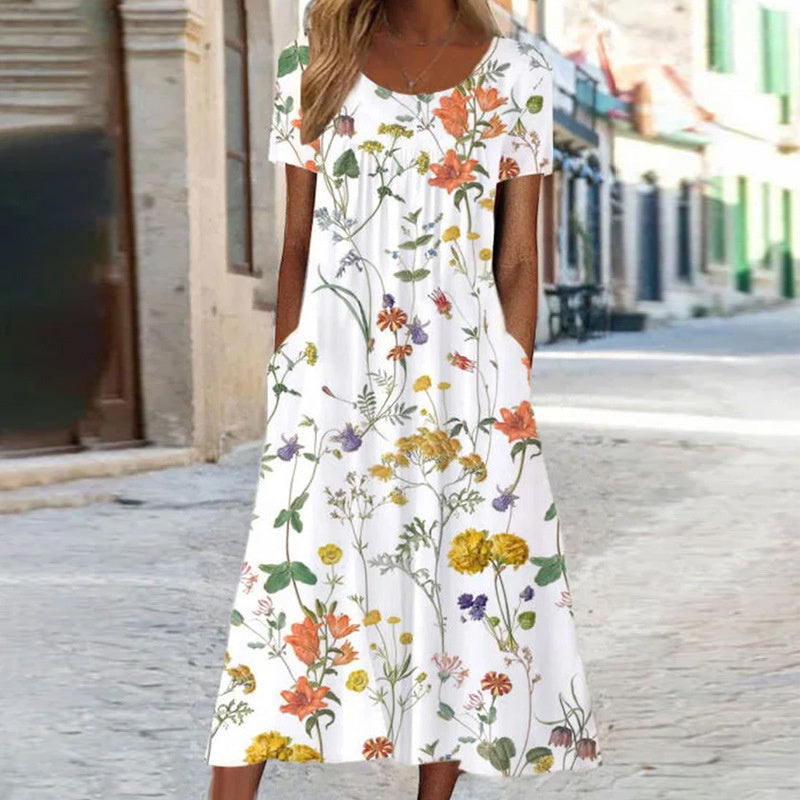 NAYEMA – FLORAL BOHO DRESS