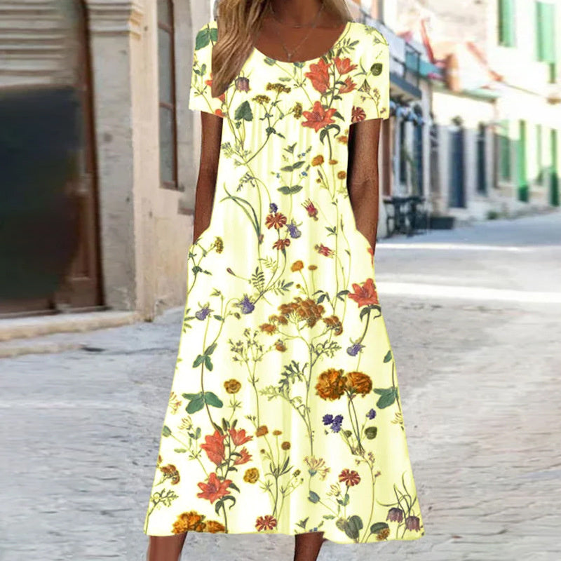 NAYEMA – FLORAL BOHO DRESS