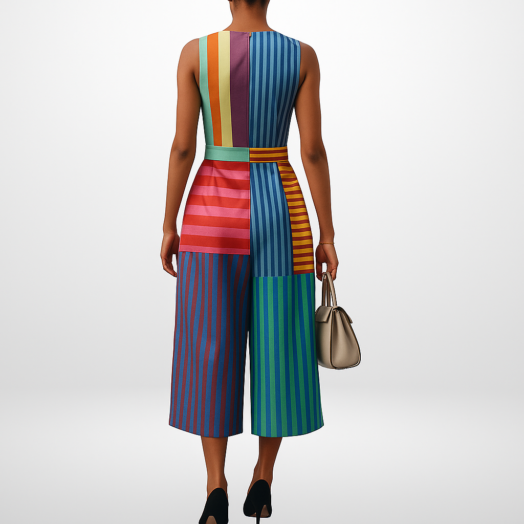 LYLA – LUXURY BODY-FLATTERING GEOMETRIC DRESS