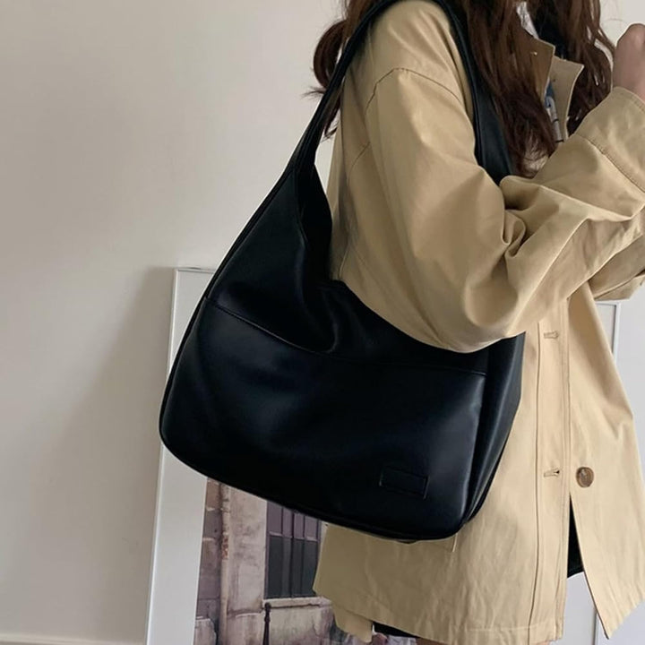 Ivy Minimalist Slouch Shoulder Bag