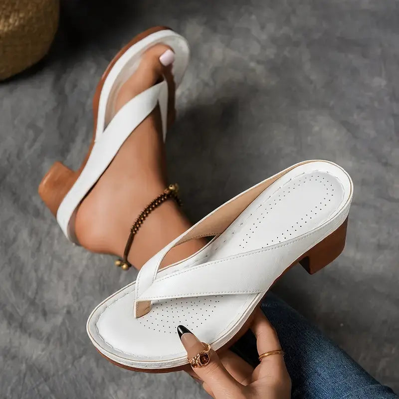 Ivy Orthopaedic Slipper with Heel