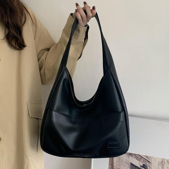 Ivy Minimalist Slouch Shoulder Bag