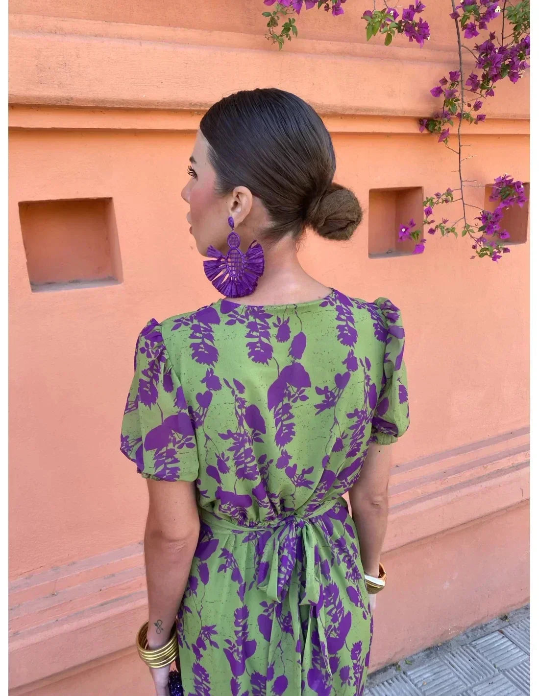 SANNA – ELEGANT FLOWY FIT SUMMER DRESS