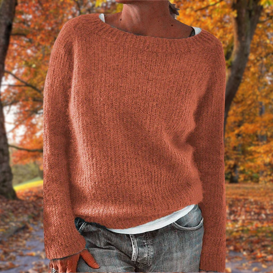 MARIE | RELAXED JUMPER WITH ELEGANT TUMMY COVERAGE