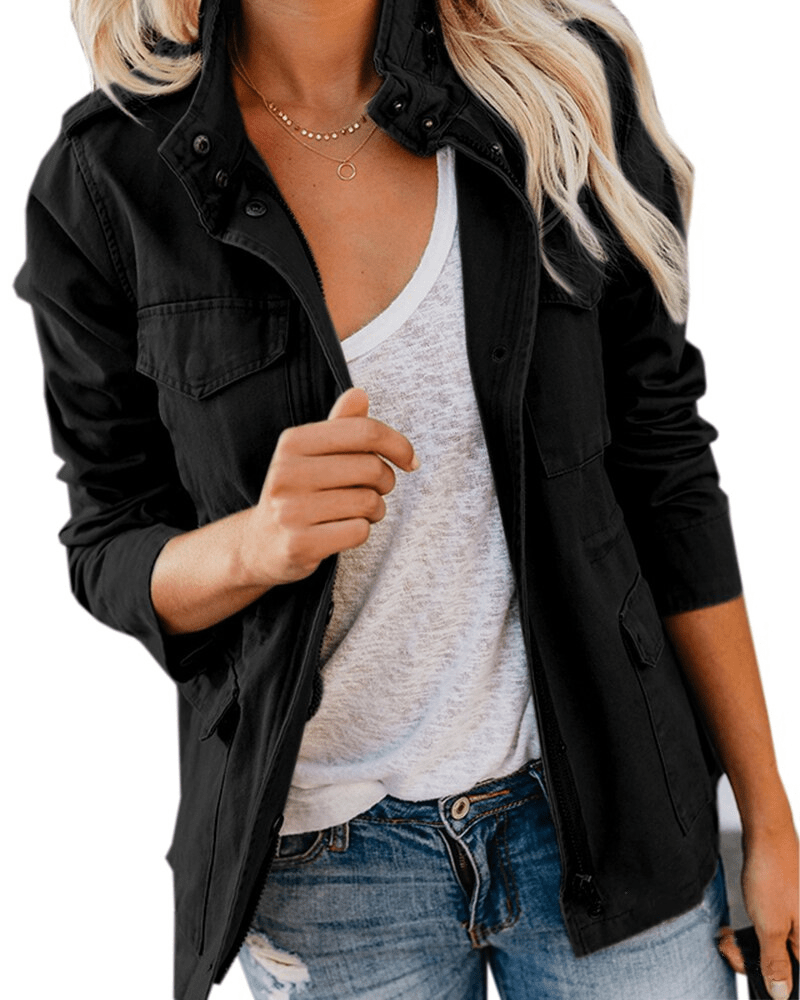 RONA | ELEGANT TRANSITIONAL TAILORED JACKET WITH TUMMY COVERAGE