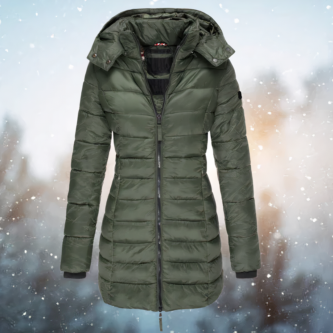 HEIDI | SLIM AUTUMN/WINTER COAT WITH TUMMY COVERAGE