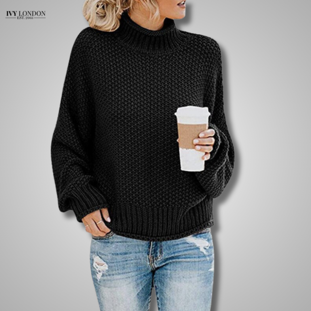 BIANCA | STYLISH RELAXED-FIT KNIT SWEATER WITH TUMMY COVERAGE