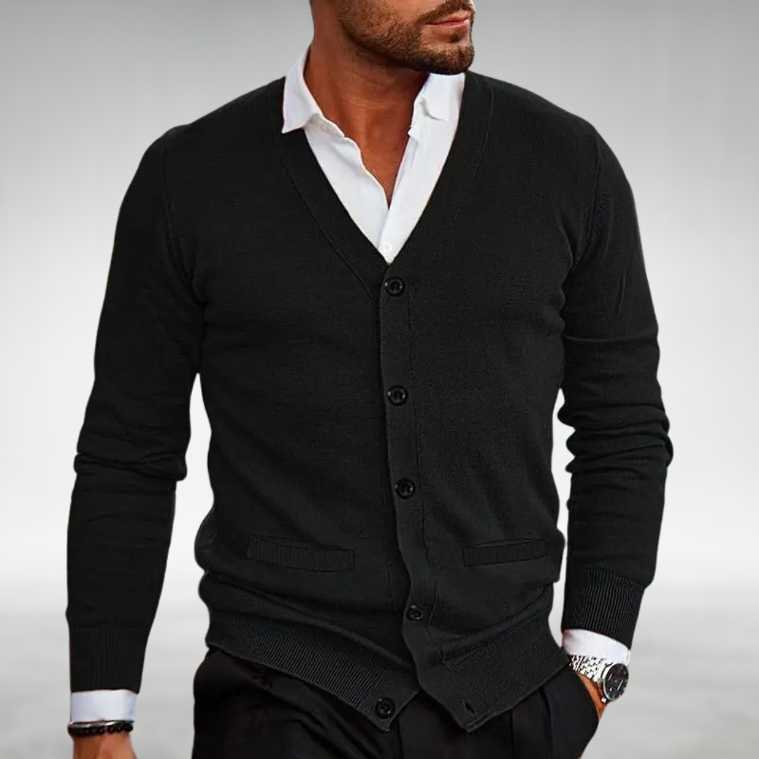 JASON | CLASSIC MEN’S CARDIGAN WITH COMFORT AND VERSATILITY
