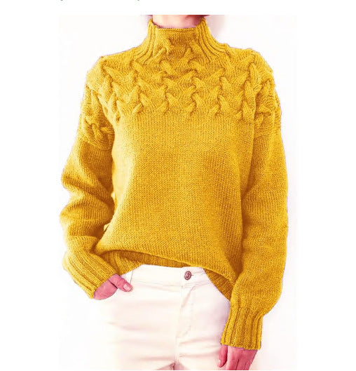 ANTOINETTE | ELEGANT LUXURY TURTLENECK SWEATER