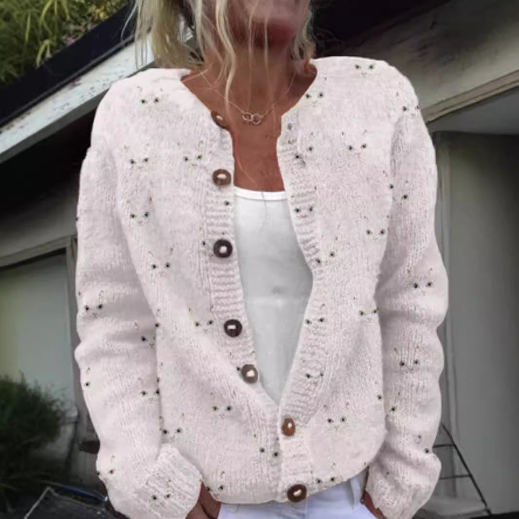 ALICE | ELEGANT FLORAL EMBROIDERED CARDIGAN