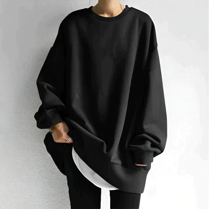 ALICE | WOMEN'S OVERSIZED TUNIC SWEATER WITH TUMMY COVERAGE