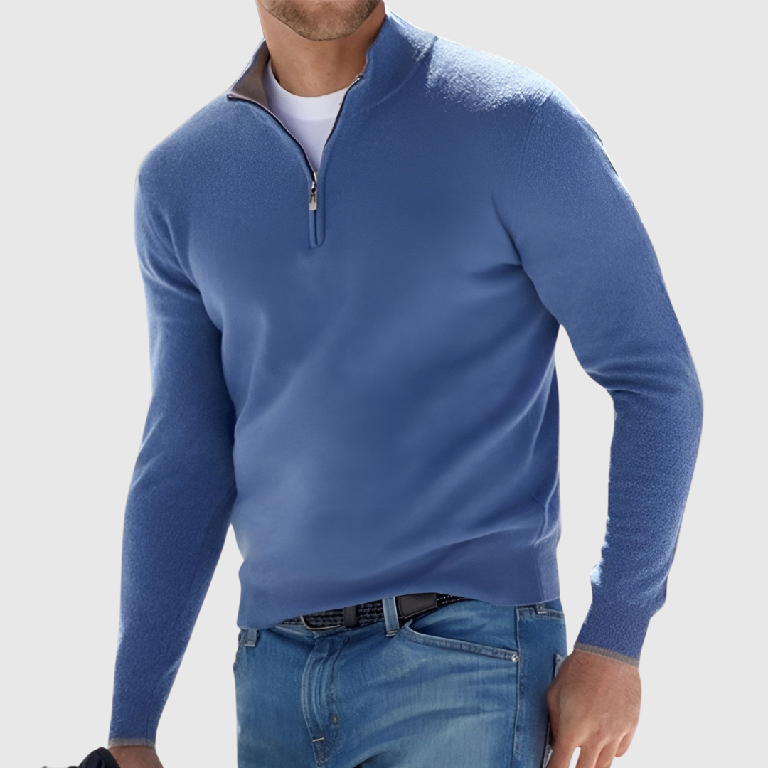 ADRIAN | LUXE ZIP-UP PULLOVER