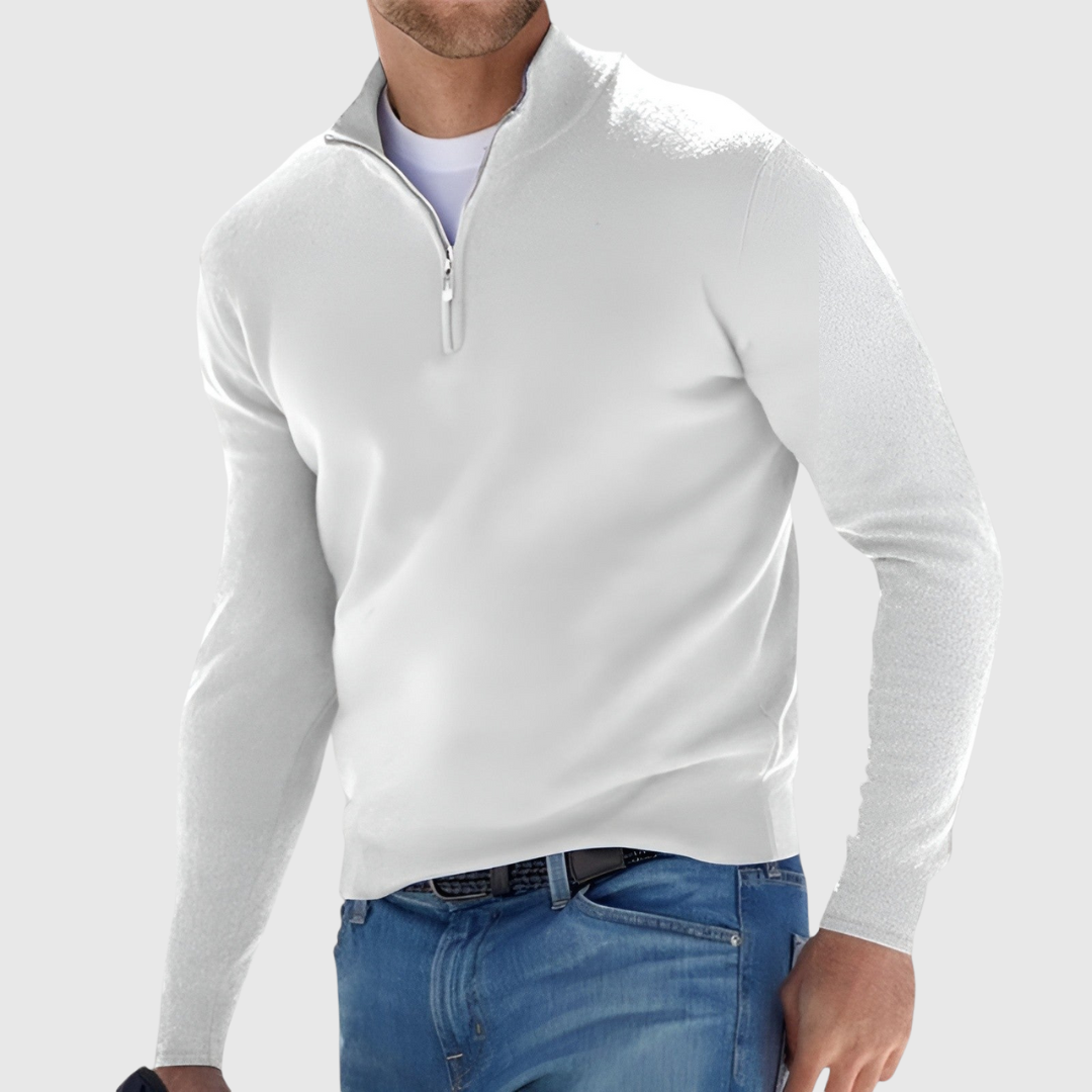 ADRIAN | LUXE ZIP-UP PULLOVER