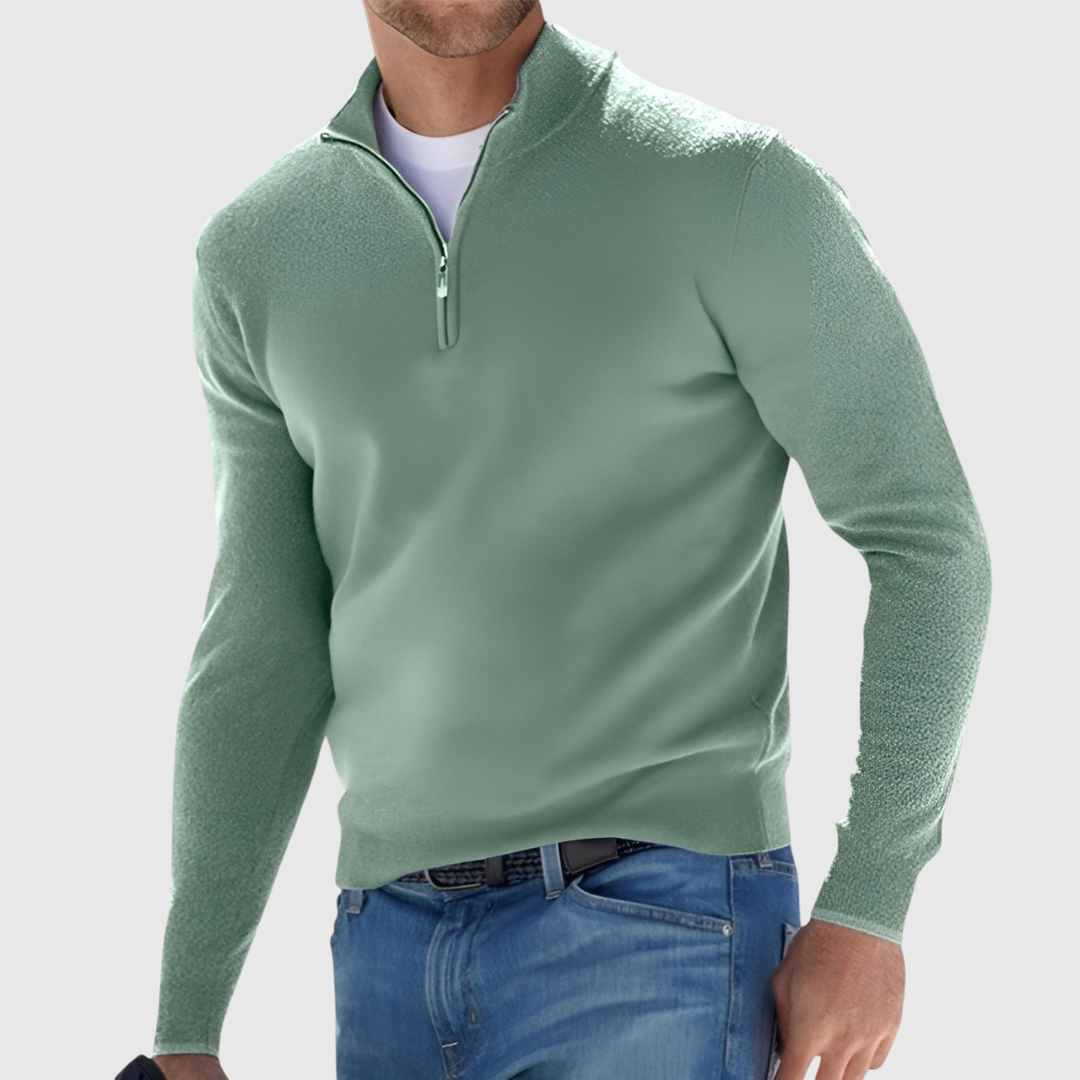 ADRIAN | LUXE ZIP-UP PULLOVER