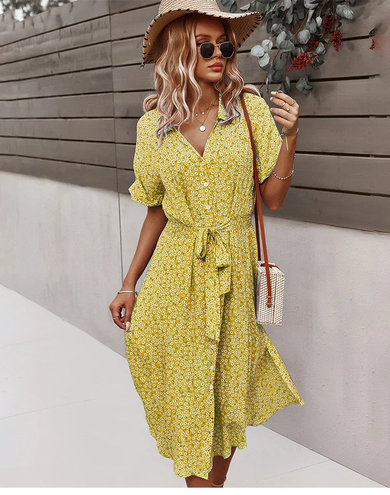 FLORENCE – COTTON-SPANDEX STRETCH DRESS