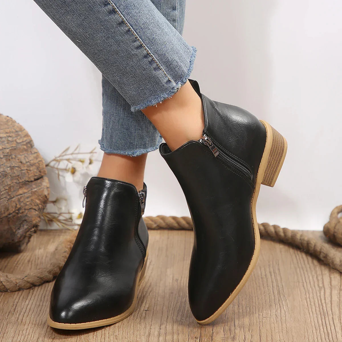 MEY | ORTHOPEDIC COMFORT ANKLE BOOTS