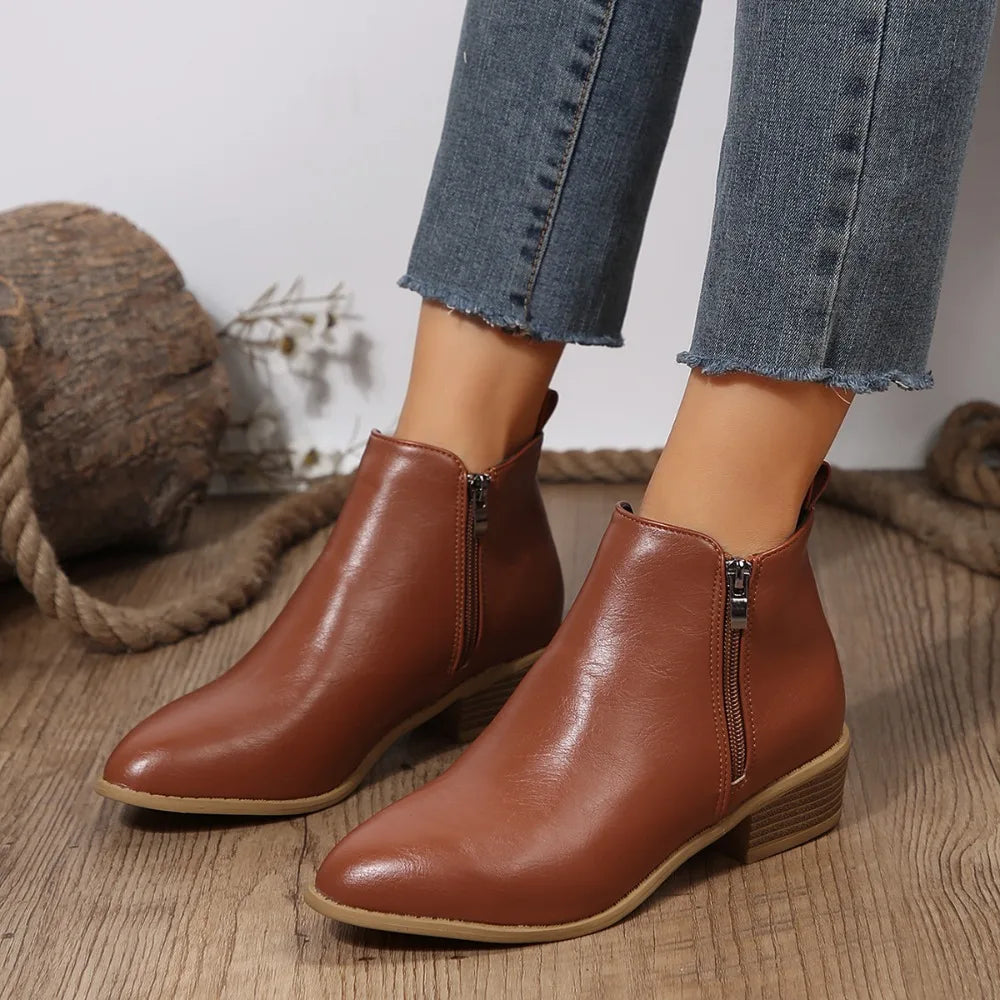 MEY | ORTHOPEDIC COMFORT ANKLE BOOTS