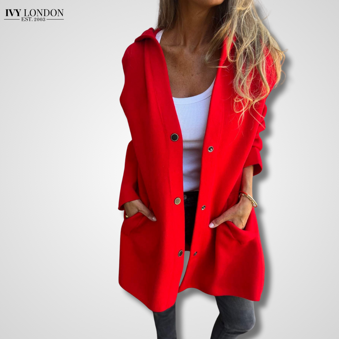 SCARLET | ELEGANT LONGLINE COAT