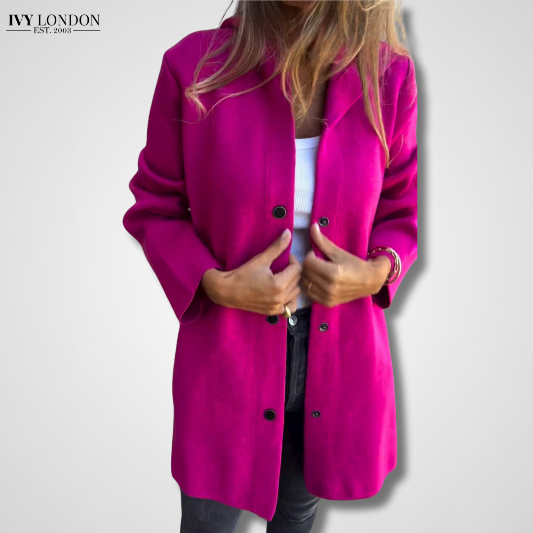 SCARLET | ELEGANT LONGLINE COAT