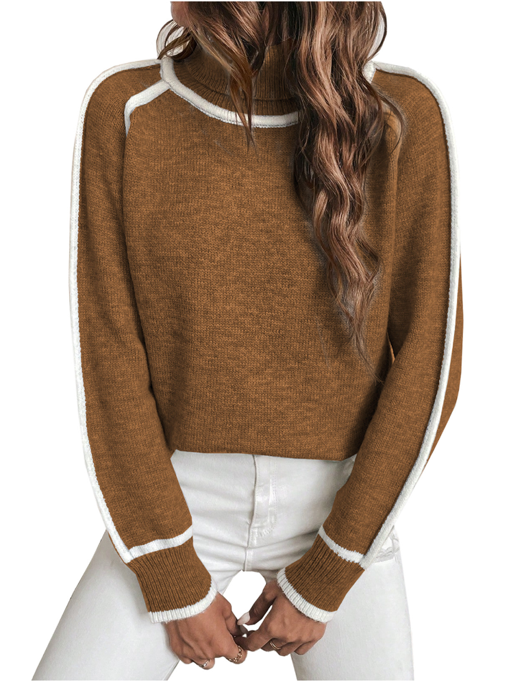 CHRISTINE | ELEGANT RELAXED-FIT TURTLENECK SWEATER